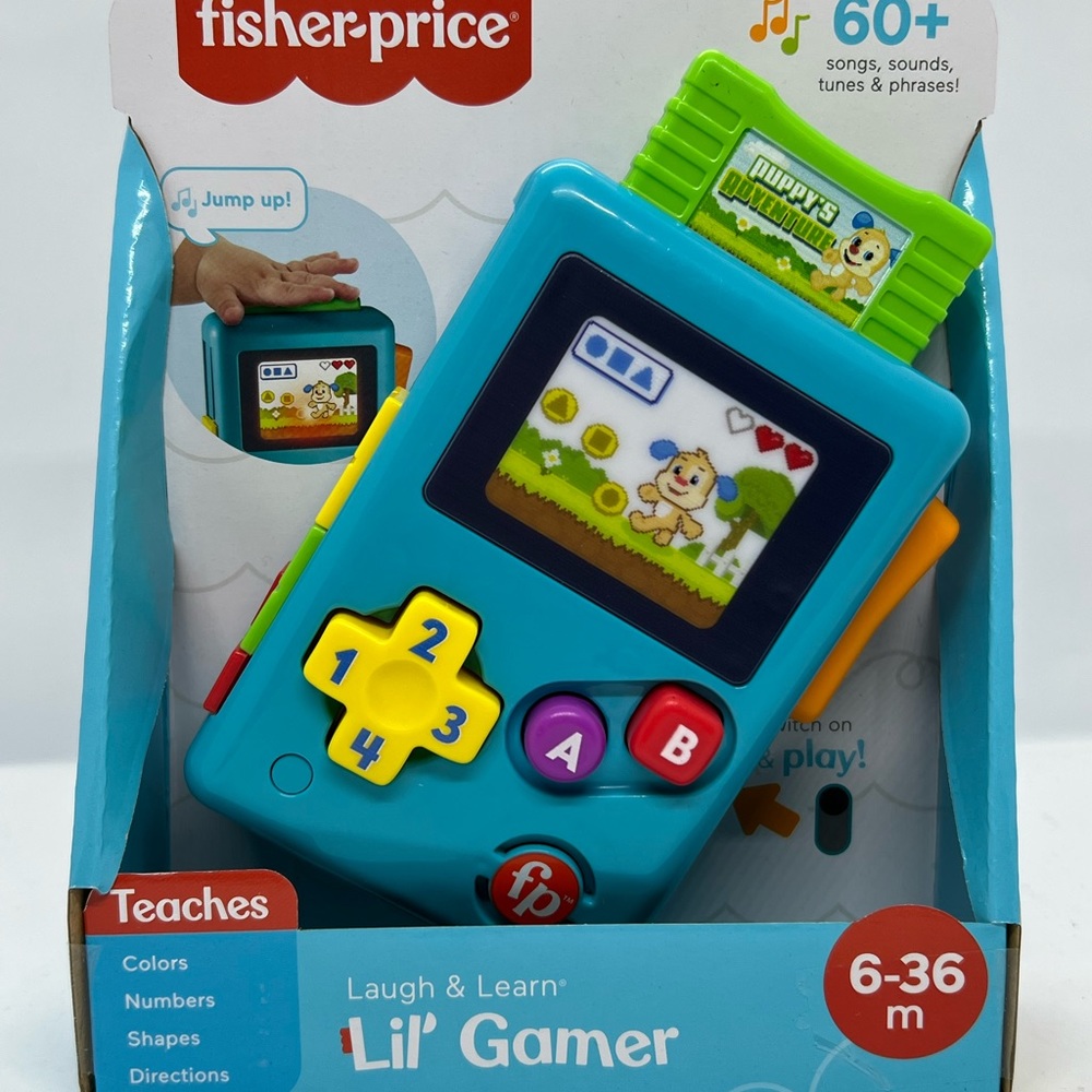 Fisher Price Lil Gamer educational toy (New Without Tags)